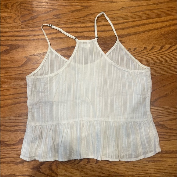 Garage Cropped Peplum Tank - Picture 6 of 6